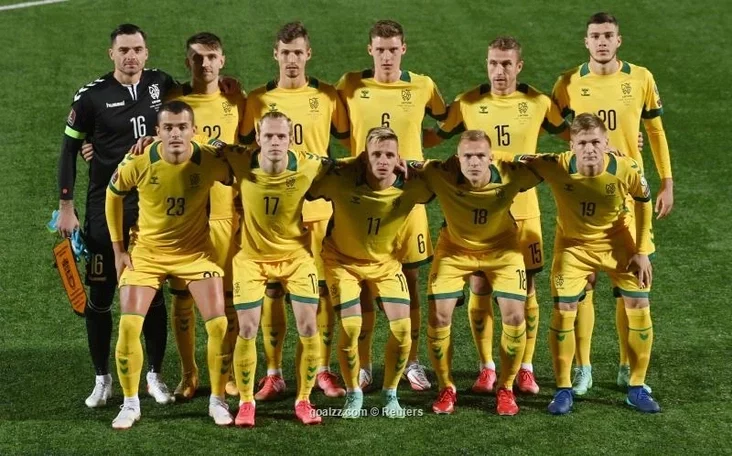 Nacionalnaja sbornaja Litvy po futbołu National football team of Lithuania Nacyjanalnaja sbornaja Litvy pa futbołu