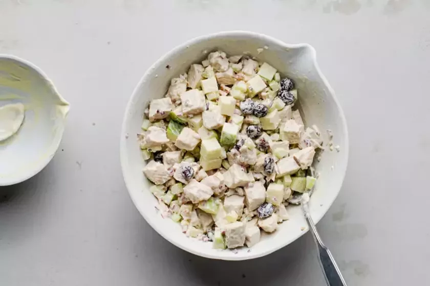 Apple chicken salad