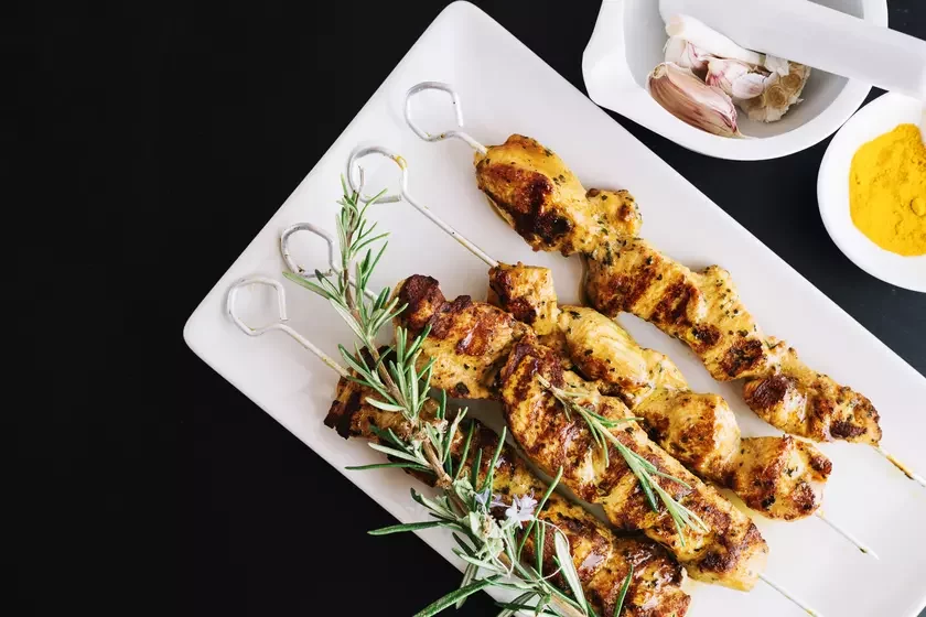 Brochettes de poulet